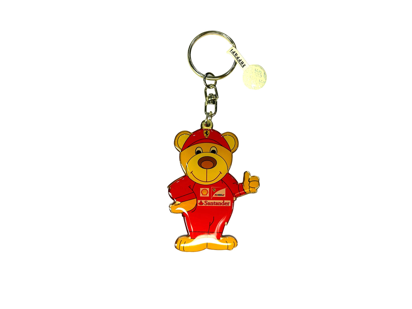 Ferrari Metal Teddy Keyring