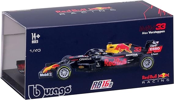 1:43 Scale Model | Red Bull RB16B #33 Max Verstappen Signature Car