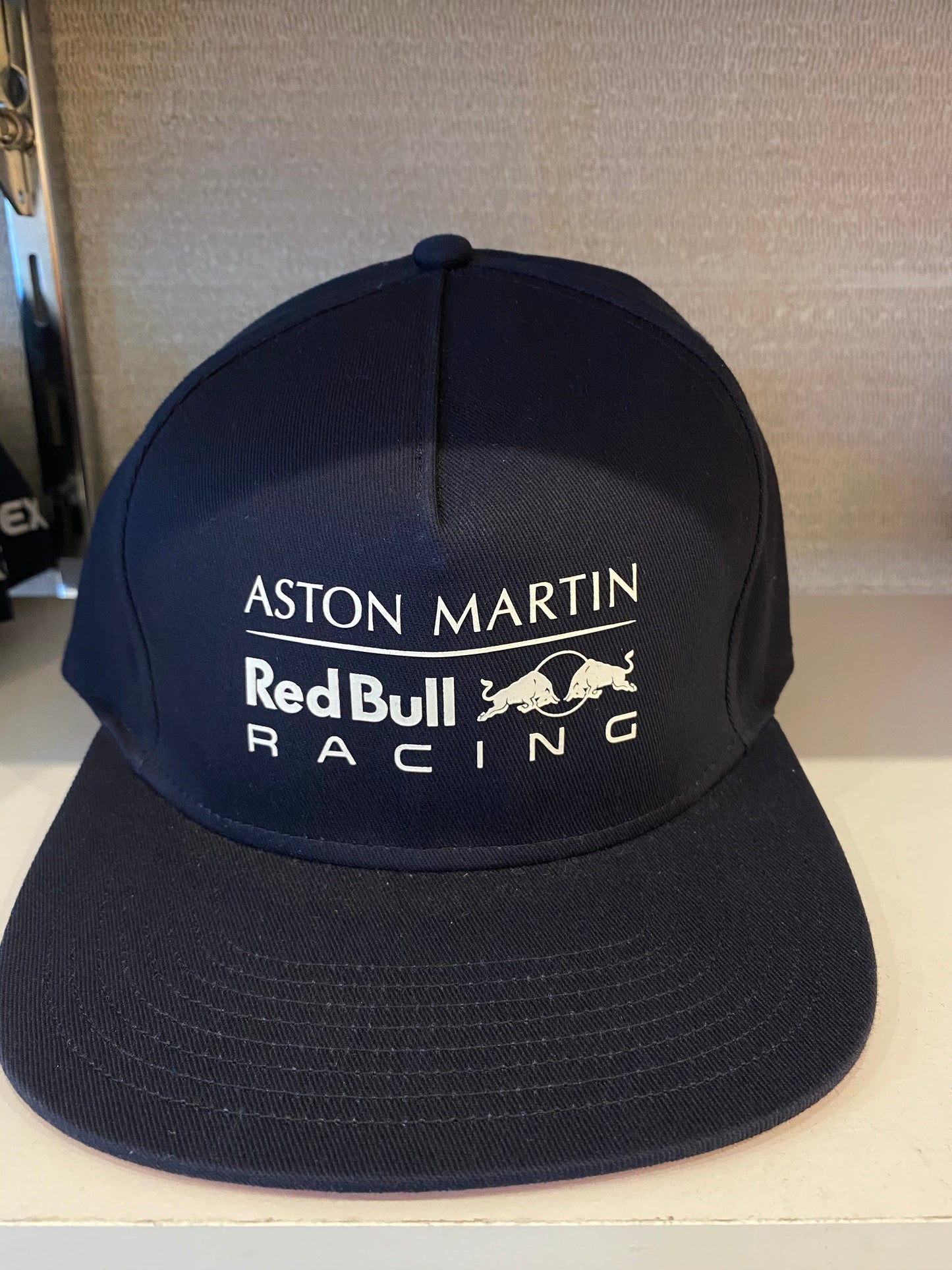 Red Bull Racing Logo Flatbrim Cap 2018 Navy - Fanwear