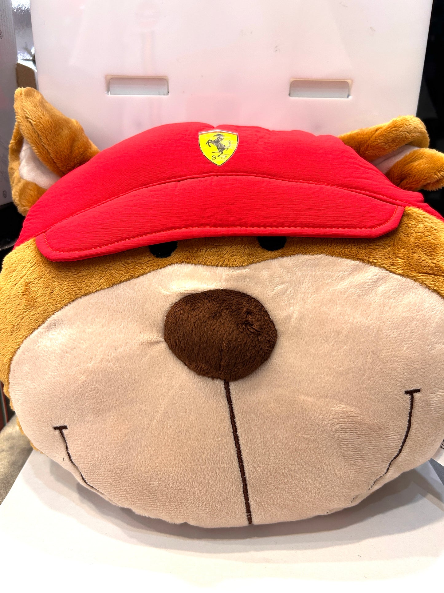 Scuderia Ferrari 21605 Teddy Face Cushion 30Cm