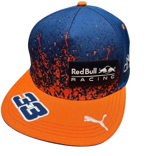 Red Bull Racing Flat Brim Max Verstappen Special Edition Cap Orange 2021 - RP Teamwear
