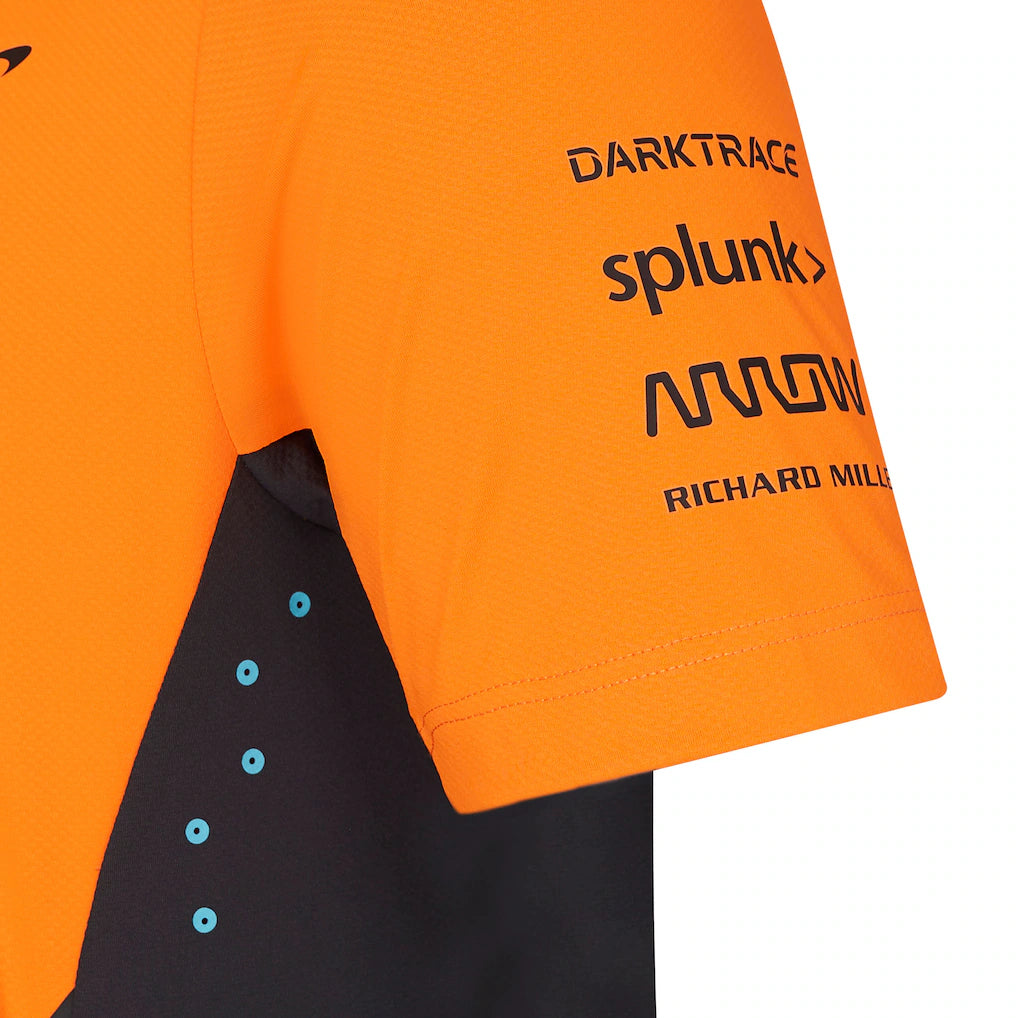 McLaren Kids Oscar Piastri Polo Shirt Autumn Glory Phantom 2024 - RP Teamwear