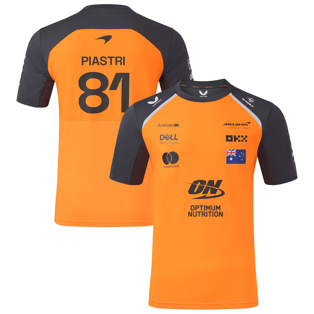 Mclaren Men's Set Up T-Shirt Oscar Piastri Autumn Glory 2025-RP Teamwear