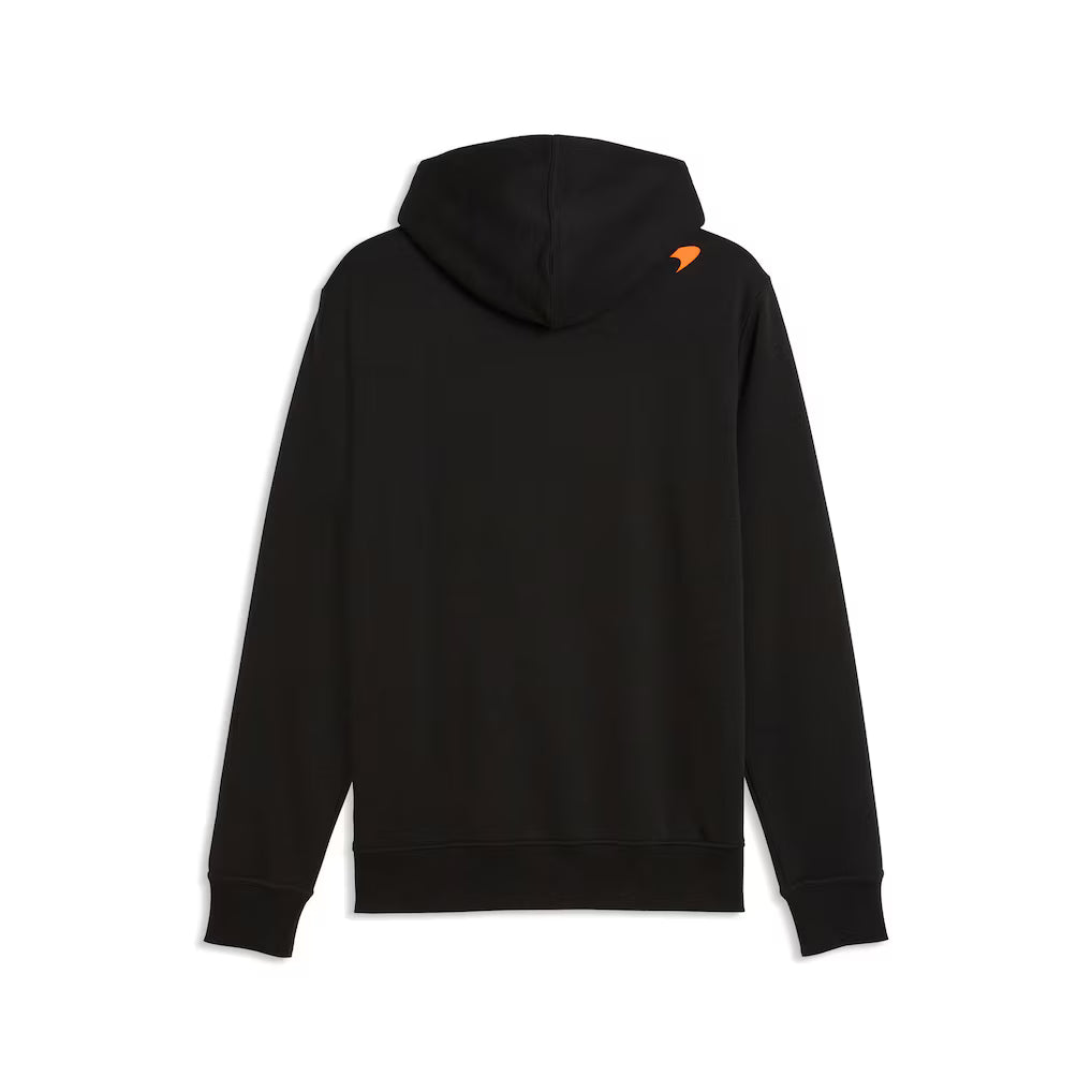 Mclaren Mens Team Core Essentials Logo Hoodie Black 2026 - Fanwear