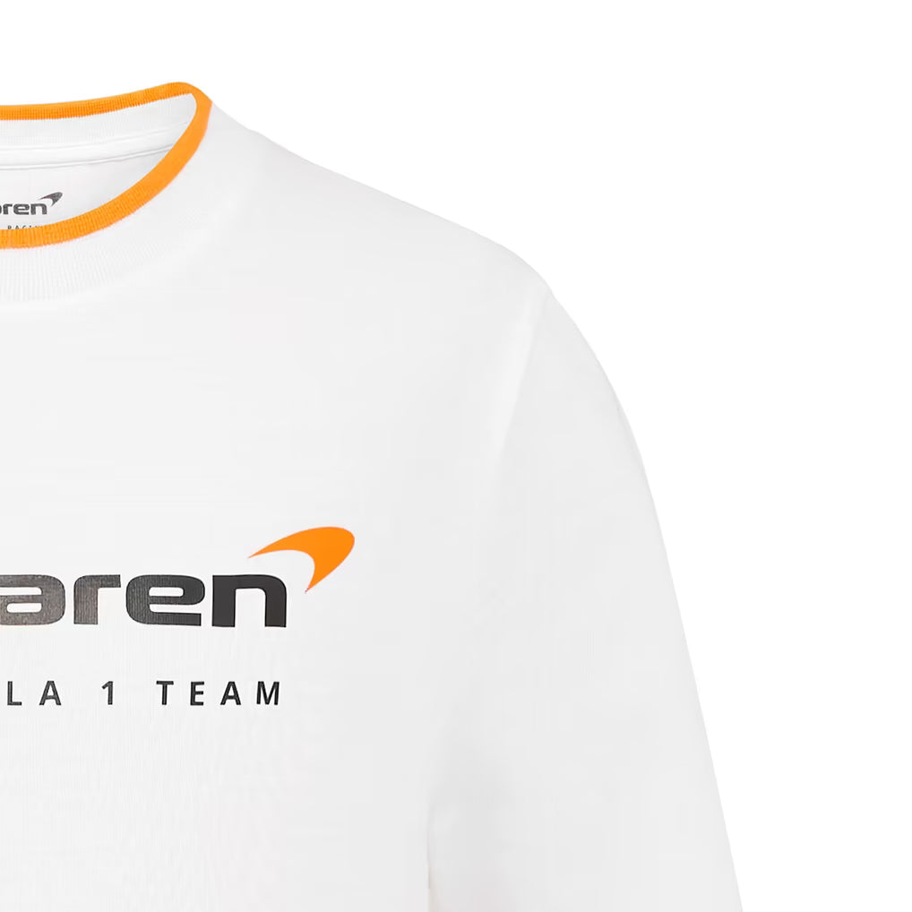 McLaren Kids Core Essentials T-Shirt White 2025 - Fanwear