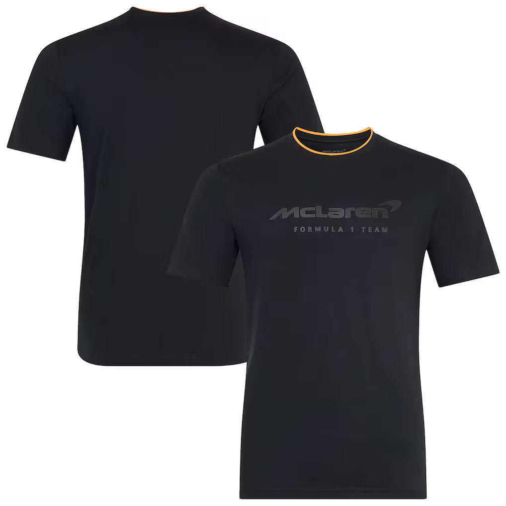 Mclaren Men's Core Essentials T-Shirt Black 2025-Fanwear