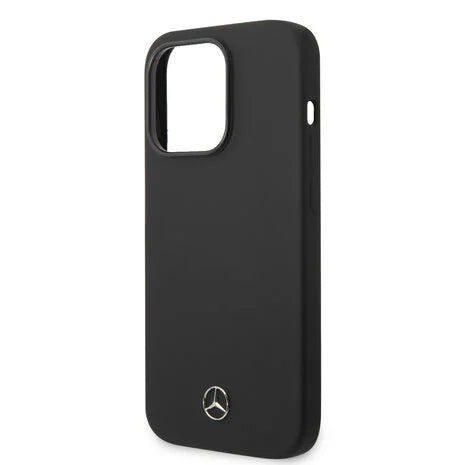 Mercedes-Benz iPhone 14 Pro Hard Case - Silicone - Black