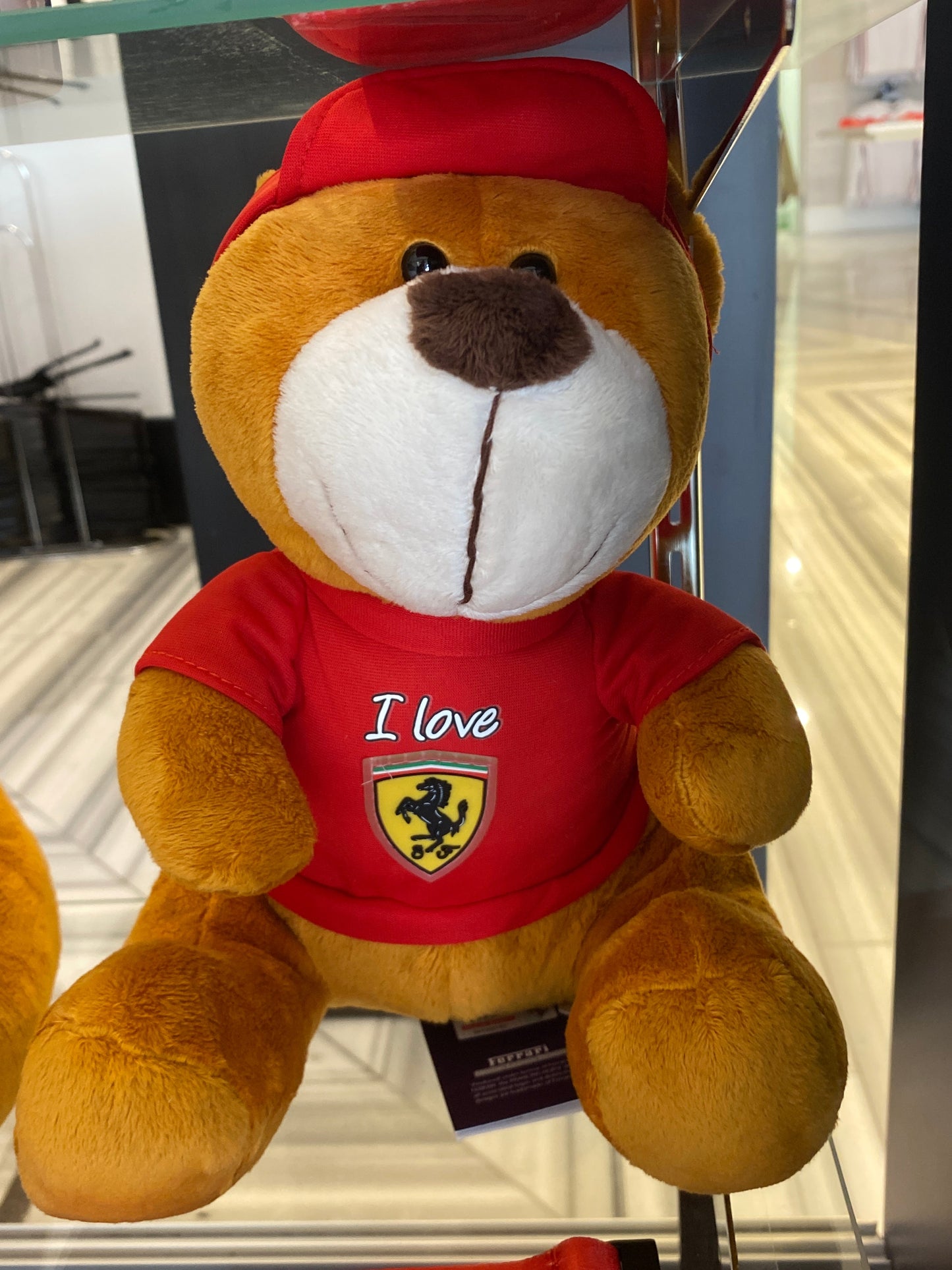 Scuderia Ferrari Teddy Red 30 cm