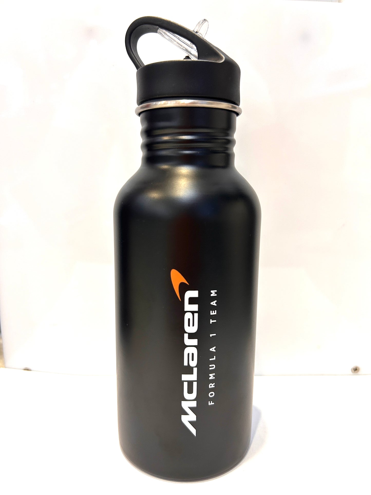 McLaren F1 Team Team Stainless Steel Water Bottle 500ML Black 2023 - Fanwear