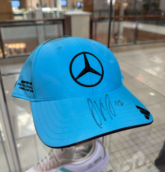 Mercedes Kimi Antonelli Cap 2025 Signed