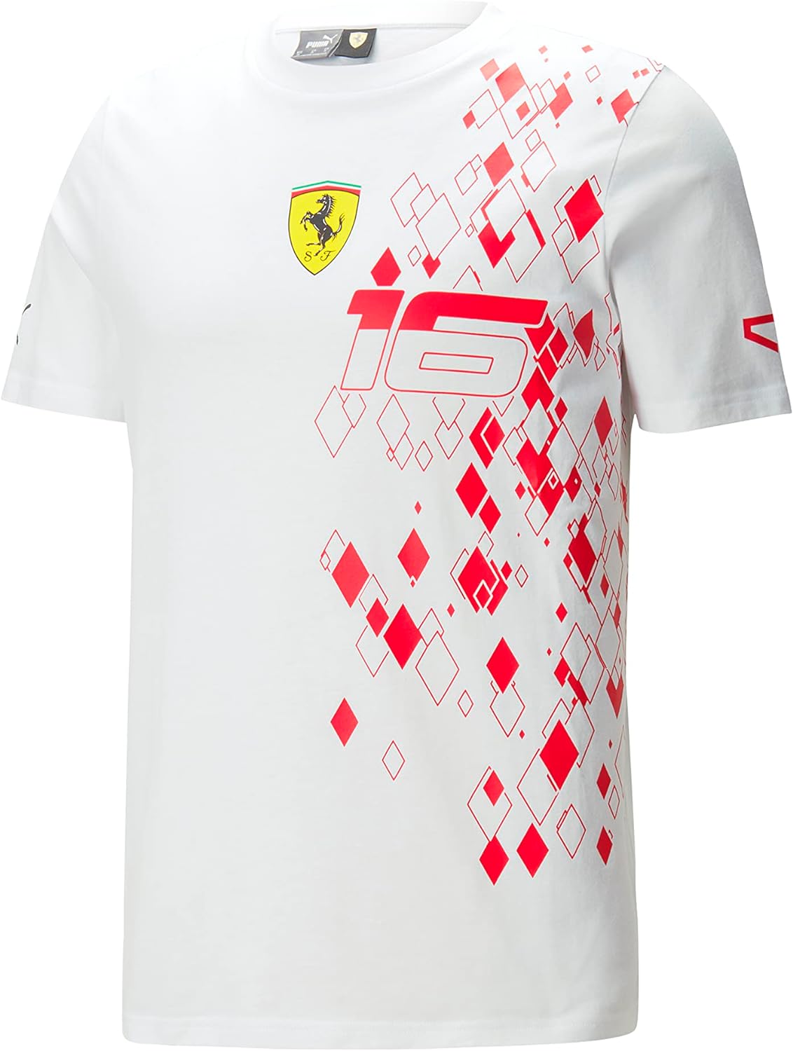 Scuderia Ferrari Special Edition Charles Leclerc T-Shirt White 2023-RP Teamwear
