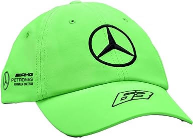 Mercedes-AMG Petronas Formula 1 Team Kids Special Edition Uk George Russel Baseball Dad Cap Green 2023-RP Teamwear