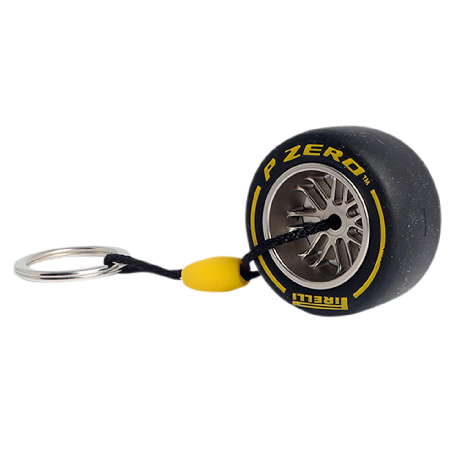 Pirelli Tire Yellow Keyring
