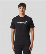 Mclaren Men's Miami Neon Logo T-Shirt Black 2022-Fanwear