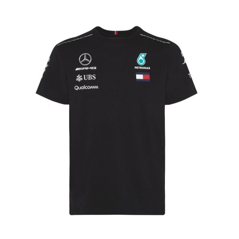 Mercedes-AMG Petronas Motorsport Men's Driver T-Shirt 2018 Black-RP Teamwear
