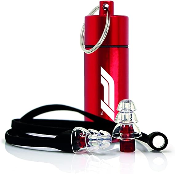 F1 Reusables Earplugs Red