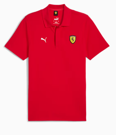 Scuderia Ferrari Puma Men's Classic Polo Red 2021-Fanwear