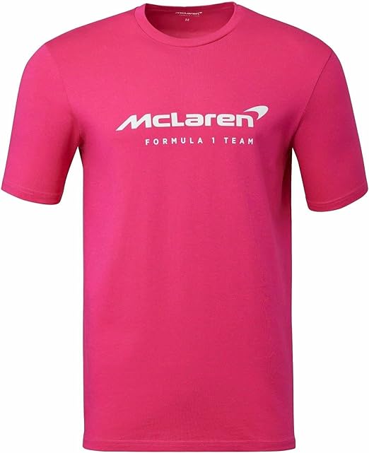 Mclaren Women's Miami Neon Logo T-Shirt Purple 2022-Fanwear
