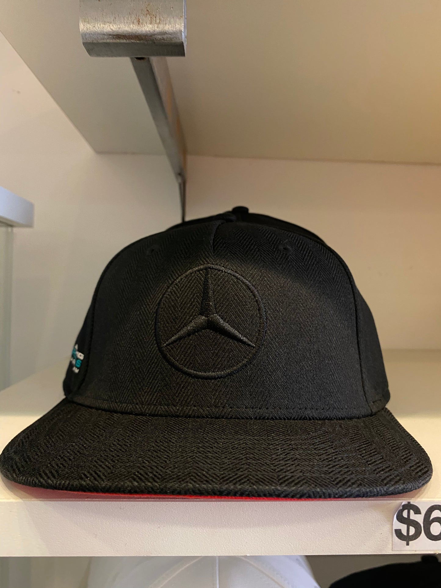 Mercedes-AMG Petronas Motorsport Mens Special Edition China Cap 2017 Black On Black - Rp Teamwear
