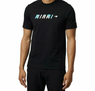Mclaren Men's Miami Palm Graphic T-Shirt Black 2022-Fanwear