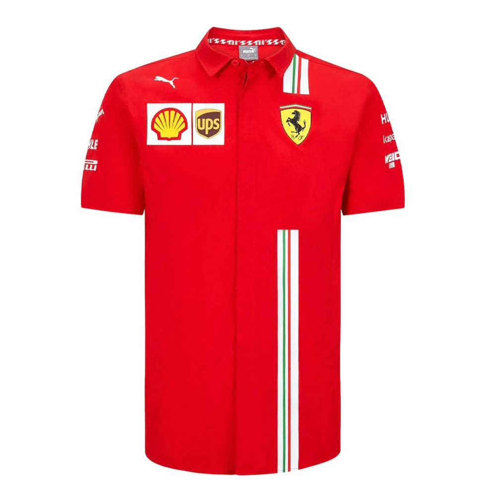 Scuderia Ferrari Men's Team Shirt 2020 Red-RP Teamwear