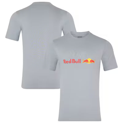 Red Bull Racing Men's Large Front Logo T-Shirt Grey 2025-Fanwear