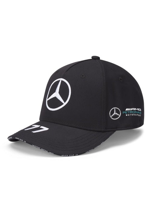 Mercedes-AMG Petronas Motorsport Valtteri Bottas Driver Basebal Cap Black 2021-RP Teamwear
