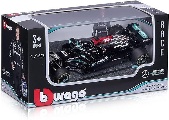 1:43 Scale Model | Mercedes-AMG F1 W12 #44 Lewis Hamilton Car