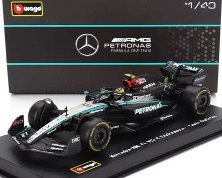 1:43 Scale Model | Mercedes-AMG Race W15 Russel With Driver Car