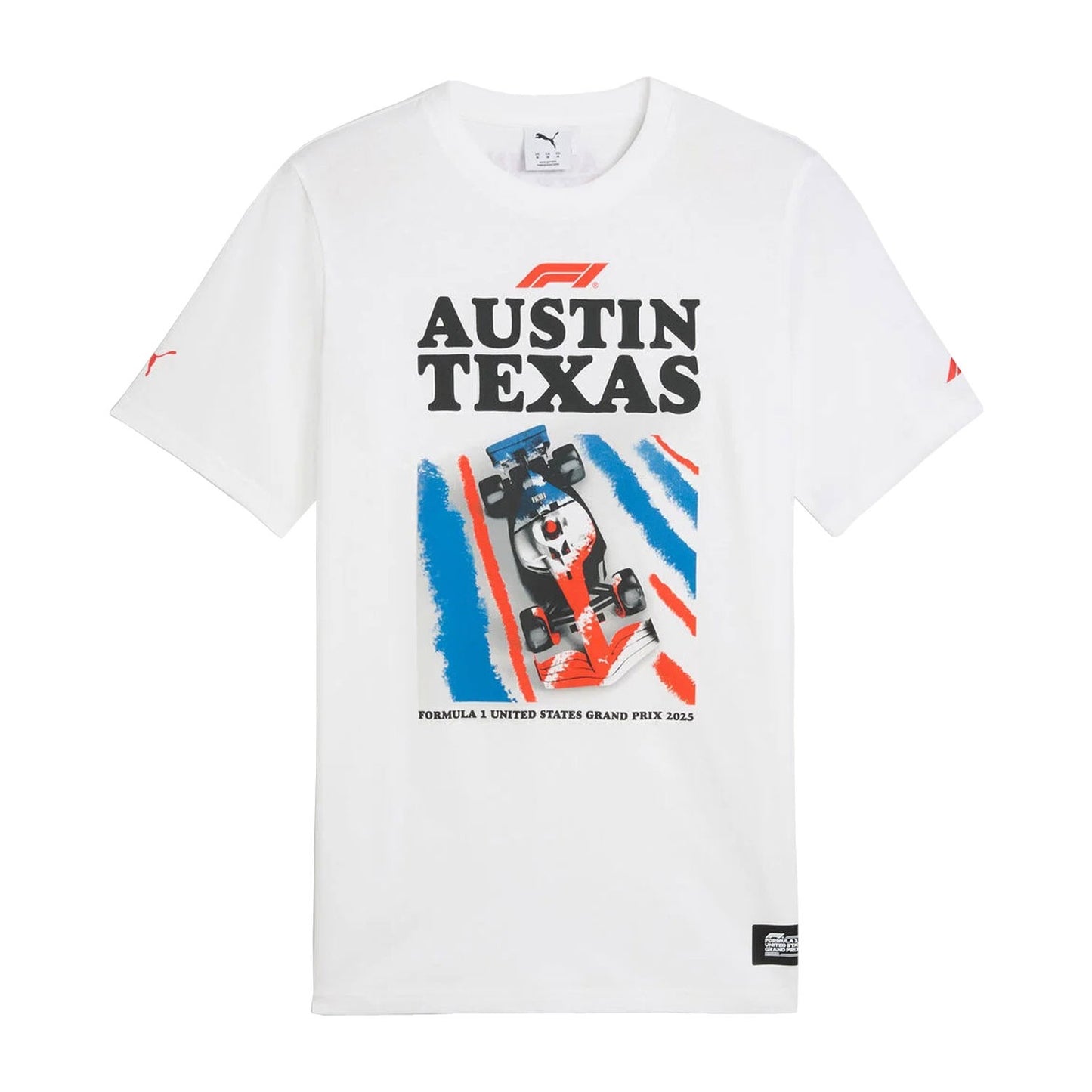 F1 Special Edition Austin T-Shirt White 2025-Fanwear