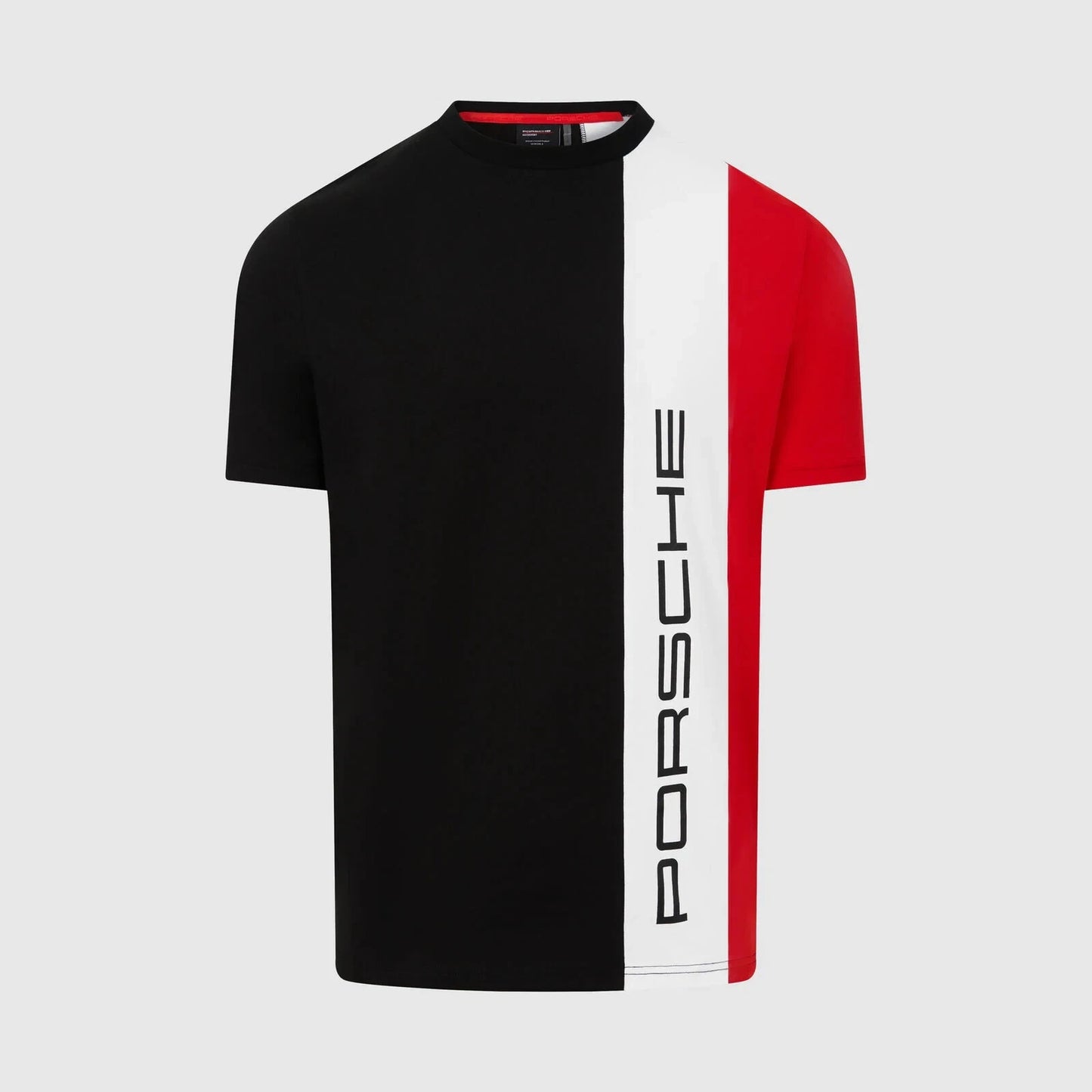 Porsche Men's Stripe T-Shirt Black 2024-Fanwear