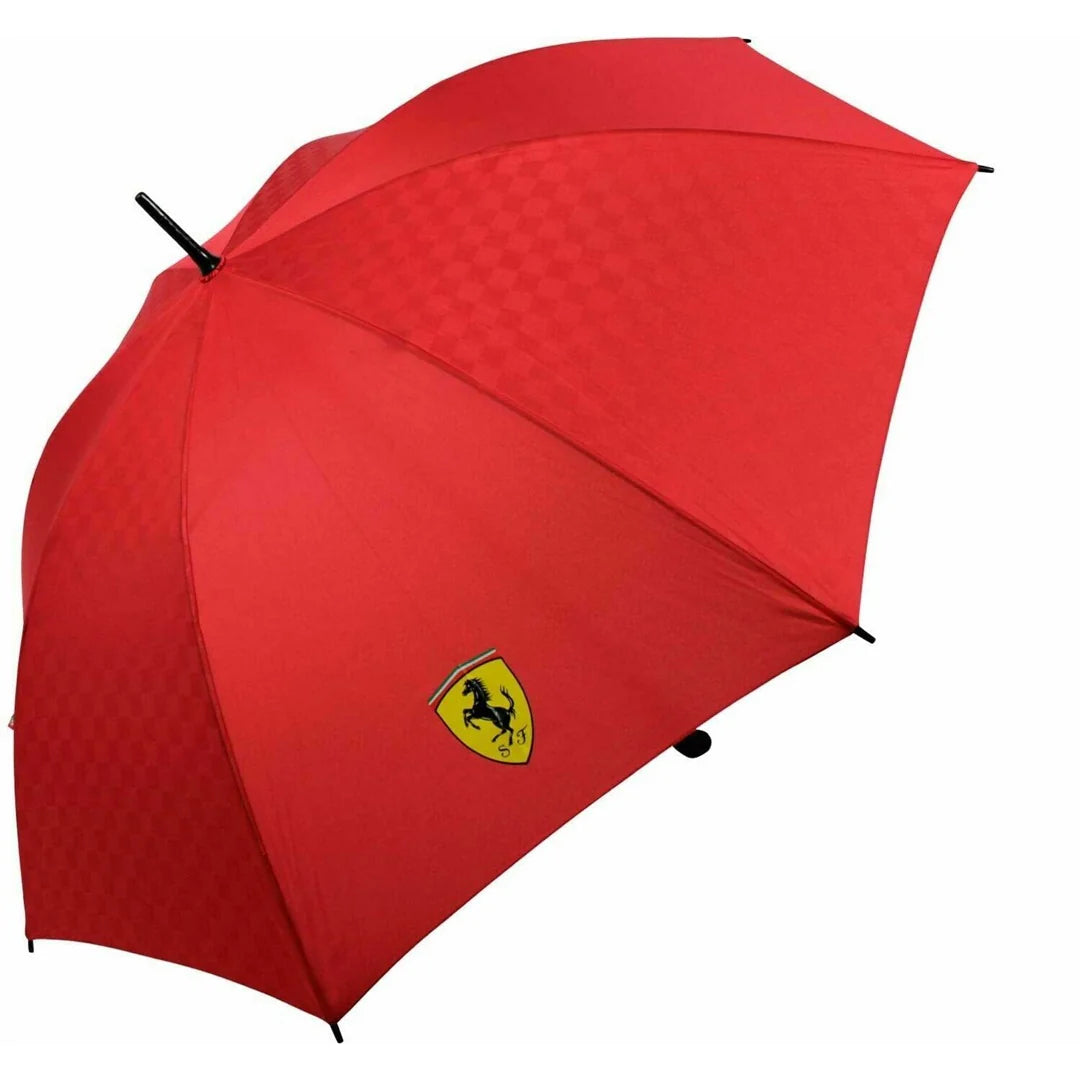 Scuderia Ferrari Large Red Umbrella - Fanwear