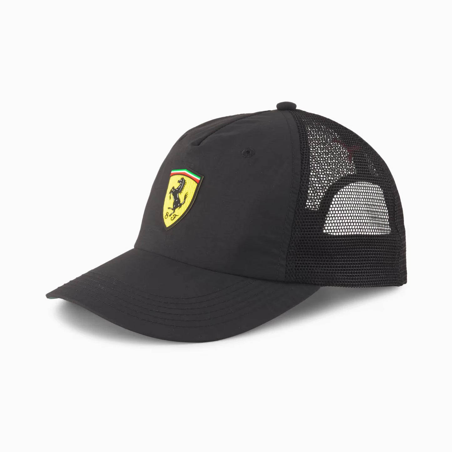 Scuderia Ferrari Puma Trucker Cap Black-Fanwear