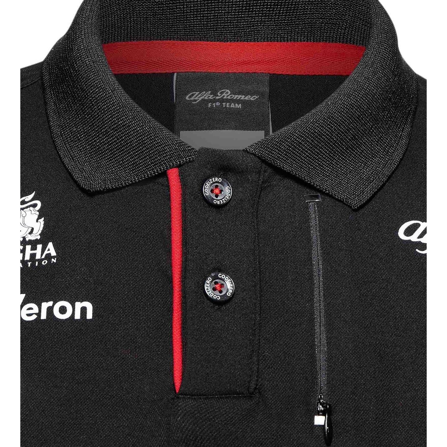 Race Team Polo Shirt Men's Black 2023