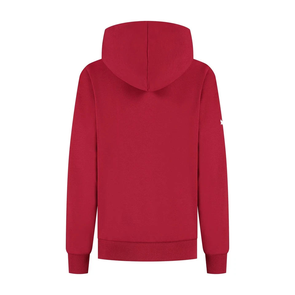 Scuderia Ferrari Kids Large Shield Hoodie Dark Cherry 2025-Fanwear
