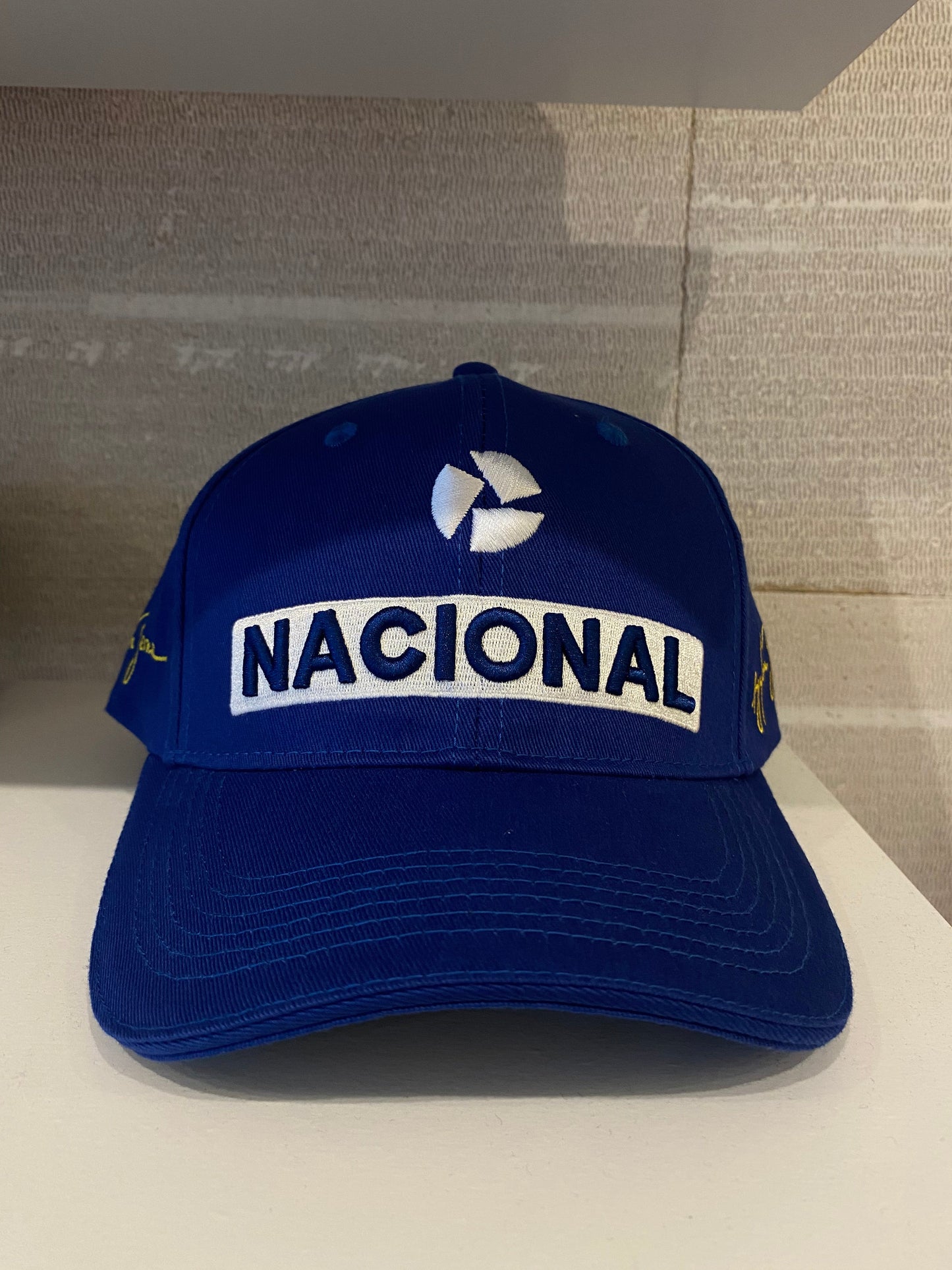 Ayrton Senna National Baseball Cap Blue