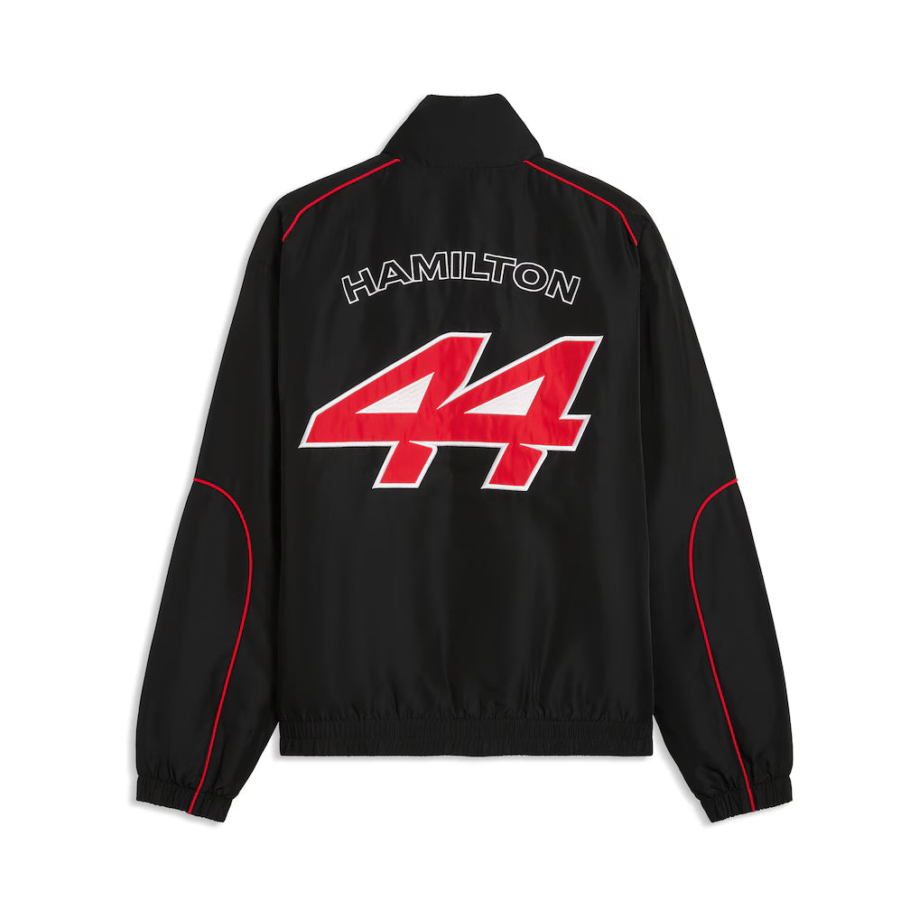 Scuderia Ferrari Driver Racing Lewis Hamilton Jacket Black 2026 - Fanwear