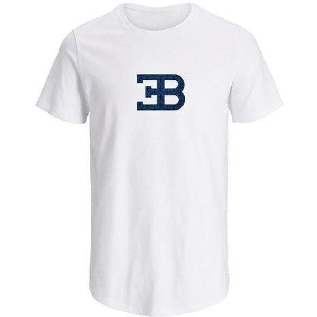 Bugatti Mens T-Shirt Eb White