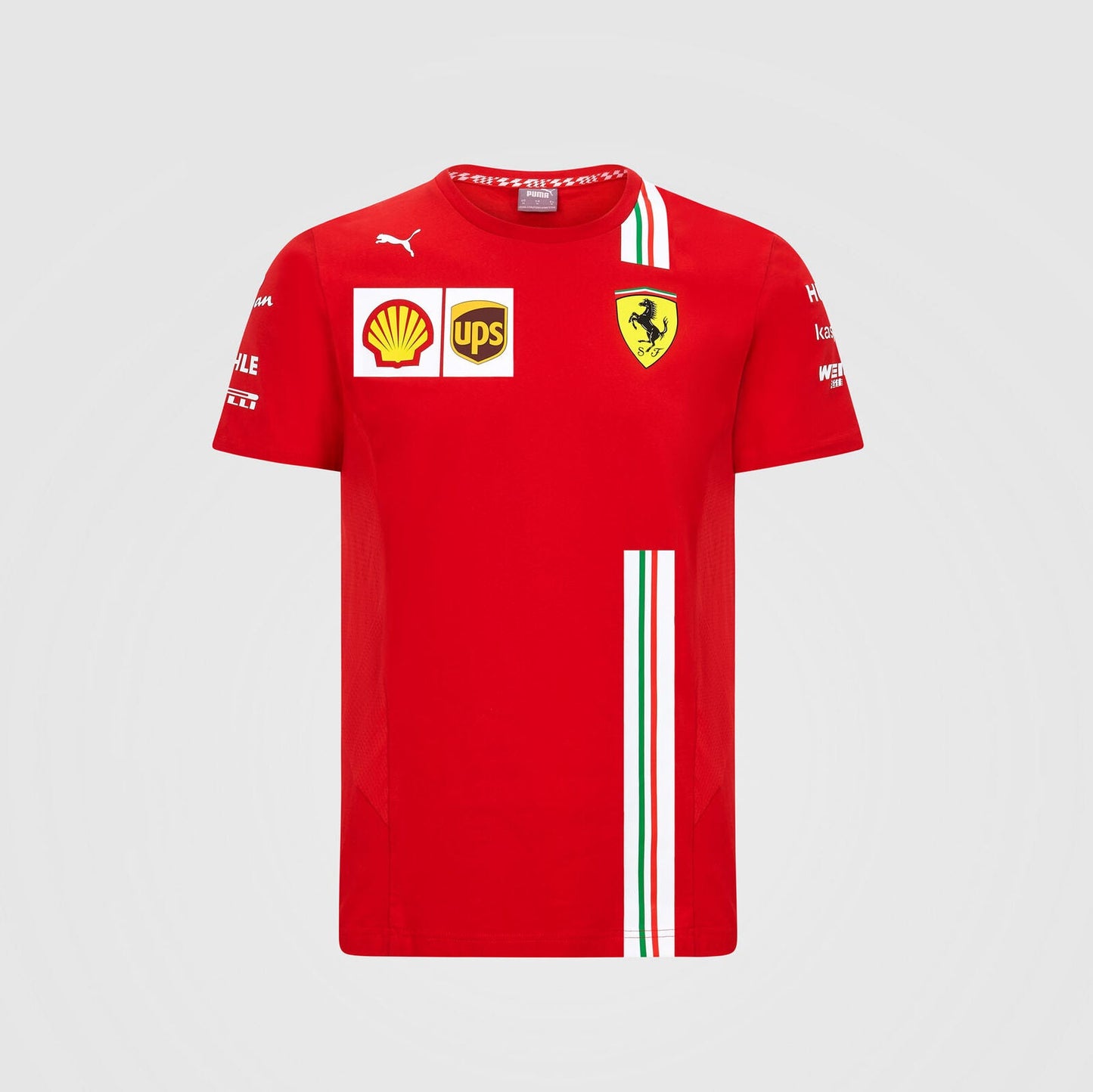 Scuderia Ferrari Men's Team T-Shirt 2021 Red-RP Teamwear