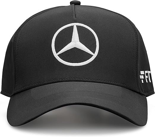 Mercedes-AMG Petronas Formula 1 Team Men's Russell Baseball Cap 2022 Black-RP Teamwear