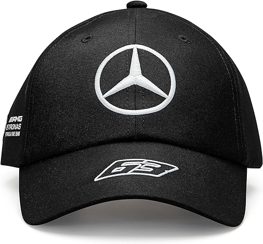 Mercedes-AMG Petronas Formula 1 Team Kids George Russel Baseball Driver Cap Black 2023-RP Teamwear