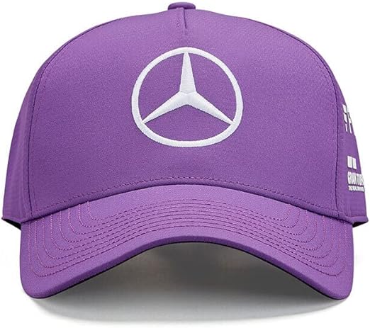 Mercedes-AMG Petronas Formula 1 Team Baseball Kids Lewis Hamilton Driver Cap Purple 2022-RP Teamwear