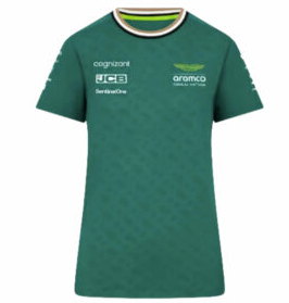 Aston Martin F1 Women's Team T-Shirt Green 2024-RP Teamwear