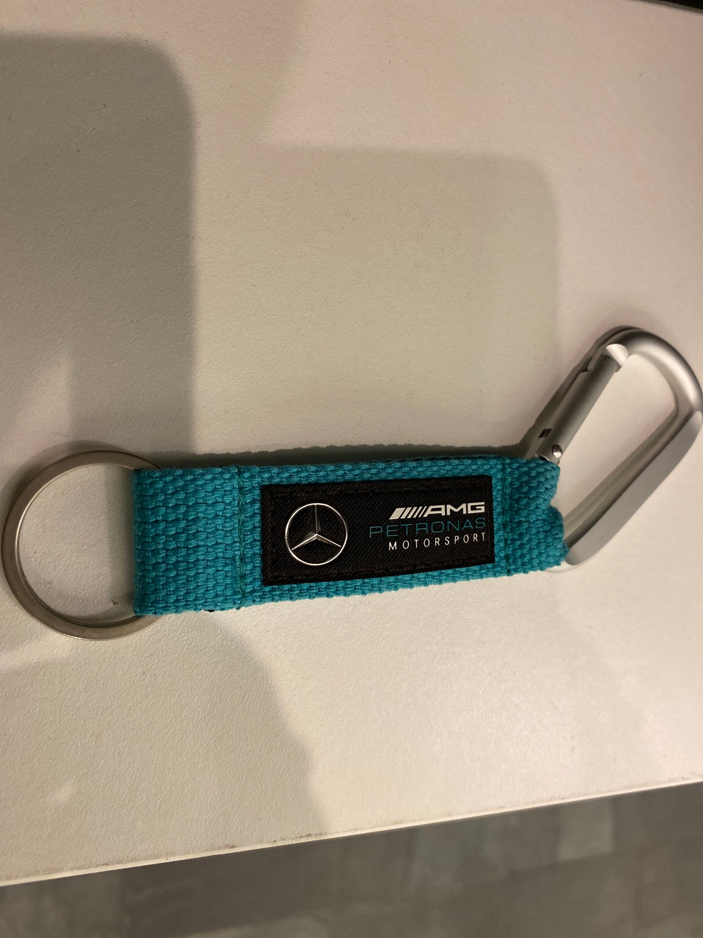 Mercedes-AMG Petronas Carabiner Keyring Green - Fanwear