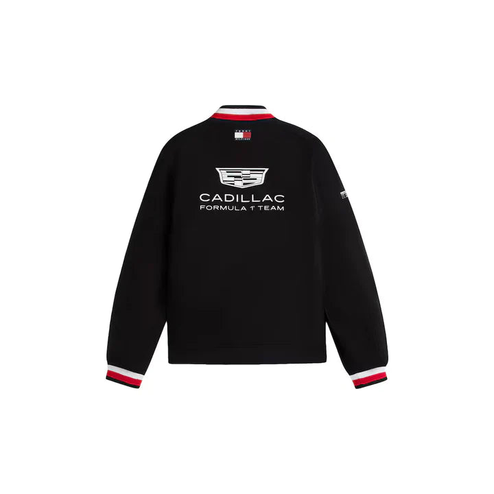 Cadillac F1 Team x Tommy Hilfiger Men's Varsity Jacket Black 2026 - RP Teamwear