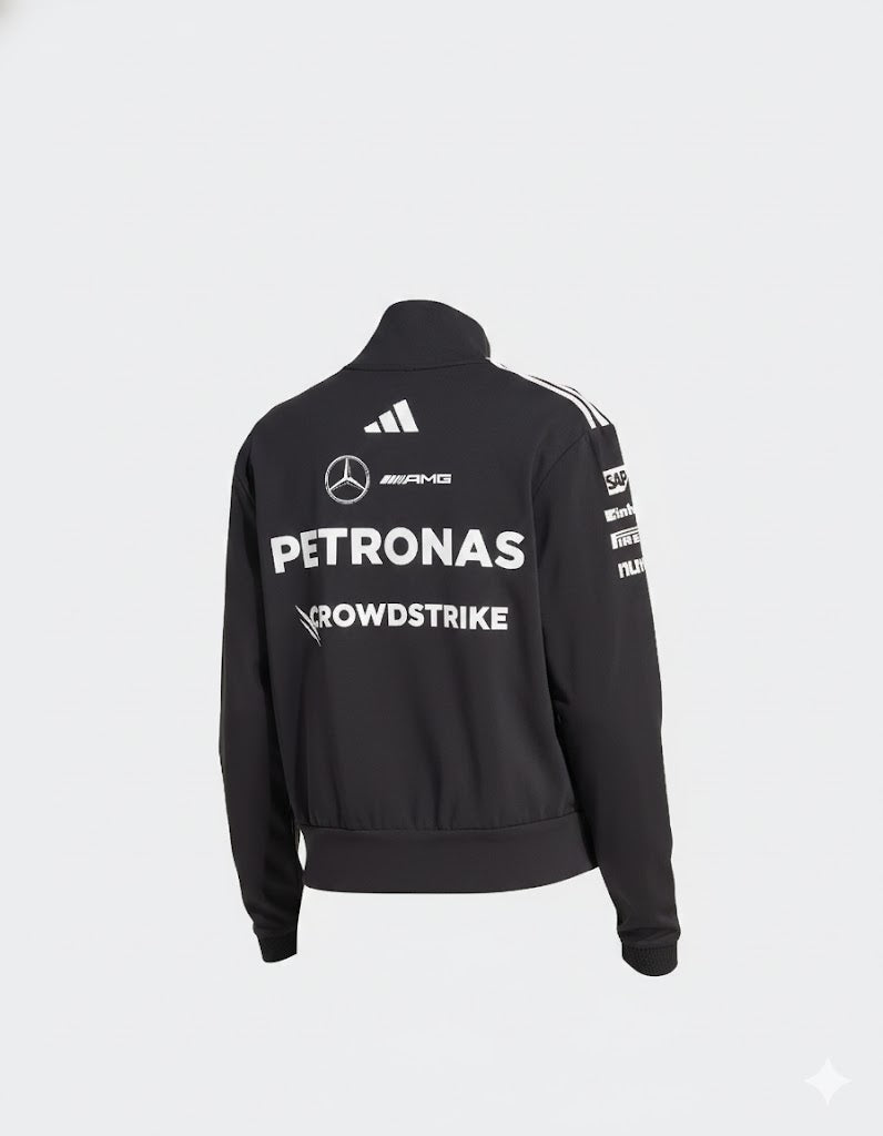 Mercedes Women's Team 1/4 Zip Black 2025-RP Teamwear