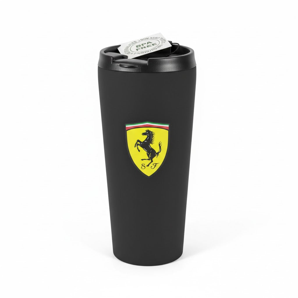 Scuderia Ferrari Matte Thermal Black Mug 400 ml - Fanwear
