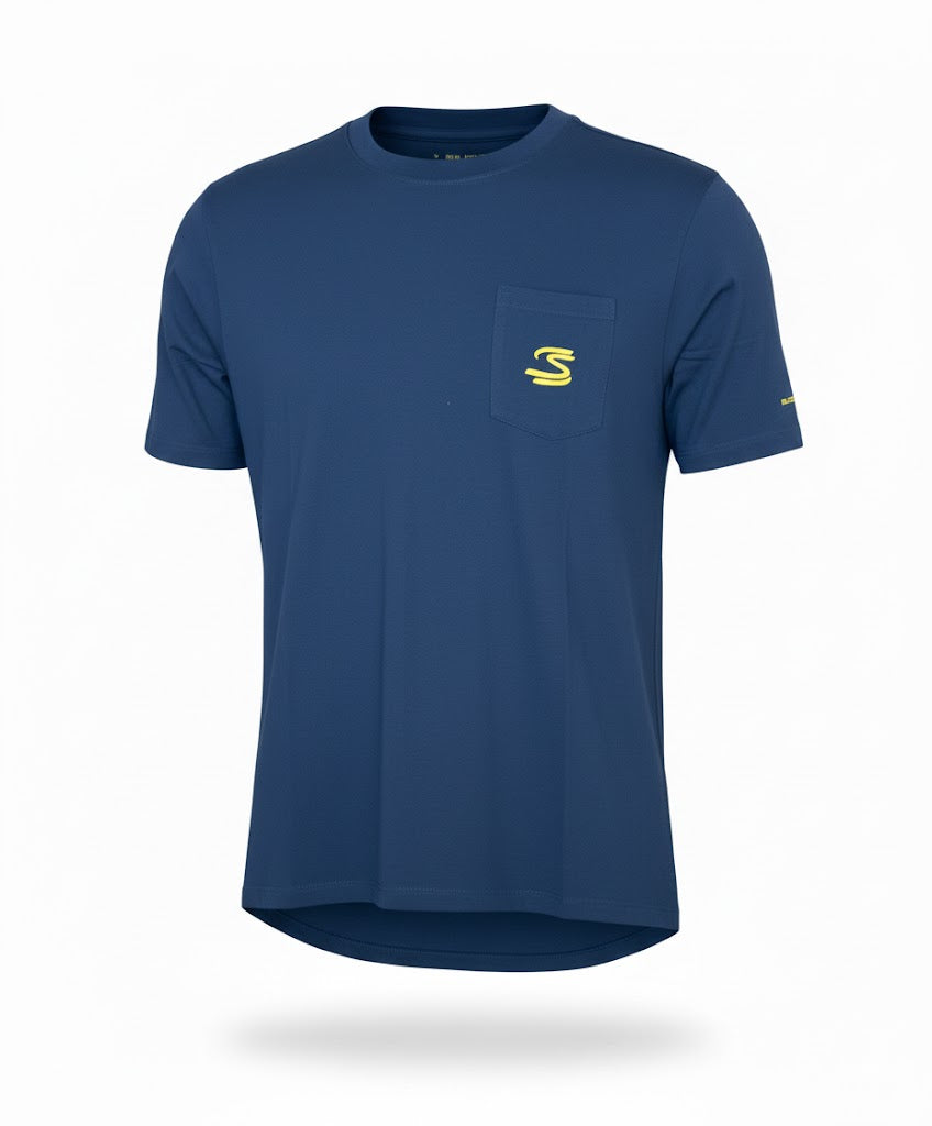 Ayrton Senna Seasonal T-Shirt Blue 2023-Fanwear