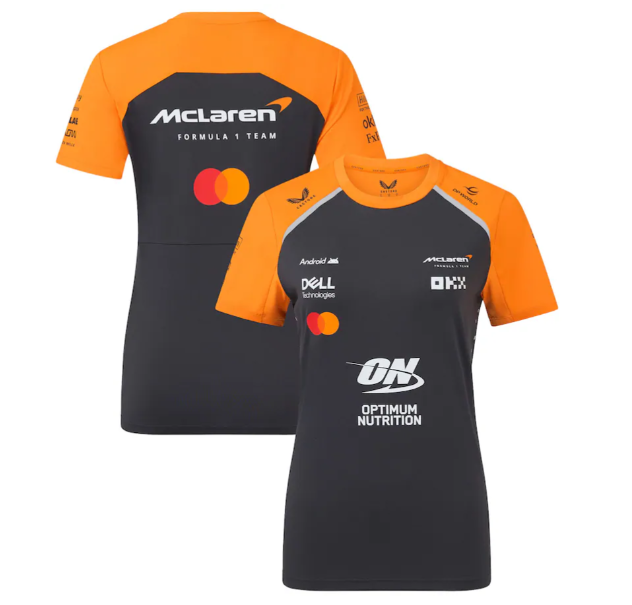 Mclaren Women's Team Set Up T-Shirt Phantom 2025-RP Teamwear