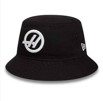 Bucket Hat Haas F1 Team Black 2023